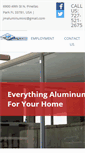 Mobile Screenshot of jm-aluminum.com